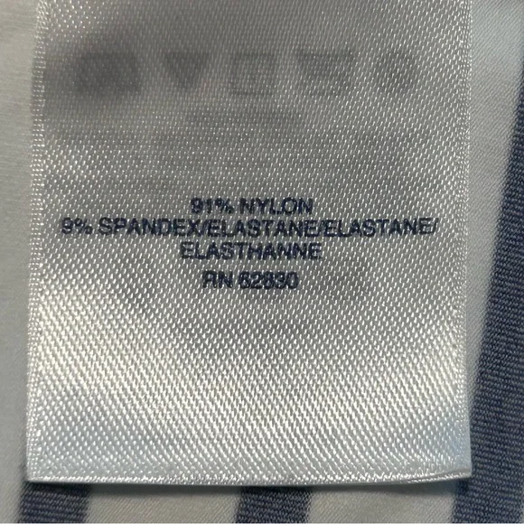 Lands’ End Women's Quarter Zip Long Sleeve Rash Guard Cover-up UPF 50 | L 14-16 - Picture 10 of 16